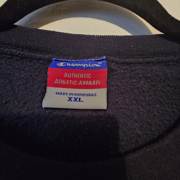 Vintage Y2K UNC Tar Heels Carolina Dad Sweatshirt Mens XXL Blue Embroidered - Picture 5 of 9